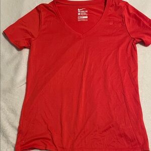 Nike Women's Bright Red Short Sleeve Tee